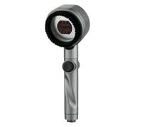 Shower Head with Handheld - 5 spray modalità pioggia Shower System with Detachable Brush Head | Powerful Bathroom Showerhead for Adjustable Water Flow Cleaning Bathing Comfort Home Use