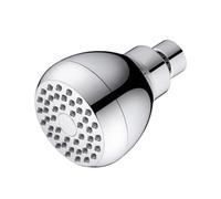 Shower Heads High Pressure - Bathroom Showerhead Anti-Leak Head For Efficiency, Self-Cleaning Silicone Nozzles With Chrome Finish, 3 Inch Bath Shower Head For Water Saver Adjustable Angles