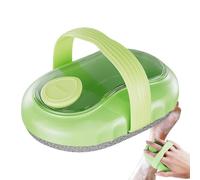 Shower Massage Brush, Bath Scrubber Supplies, 4.13x3.15in Built-In Soap Dispenser, Non-Slip Ergonomic Handle, Soft Bristles Deep for Women, Boys, Girls, Teens, Youth, Bathroom