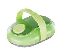 Shower Massage Brush, Compact Bath Scrubber Brush, Comfortable Body Scrubber Tool with Ergonomic Non Slip Handle for Women, Teens, or Kids, 4.13x3.15x2.17 Inches