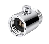 Shower On Off Valve - Adjustable Water Control | Pressure Regulator Replacement, Multifunctional Handheld Shut-Off Diverter, Volume Flow Restrictor Adapter For Bathroom Fixture, Pet Washing Station