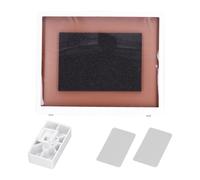 Shower Phone Holder Splash - Guard | Touch Screen Works Through Case for Bathroom | No Drill Wall Mount with Fog - Window | Fits Phones Under 6.8 Inches & Tablets Under 15.7 Inches (Tablet stand