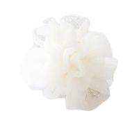 Shower Pouf and Back Scrubber Combo, Exfoliatings Washcloth Towel with Suction Cup, Deep Cleansing Bath Puff Ball for Skin Renewal, Body Wash, and Daily Shower Routines, 5.51x19.29 inches