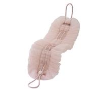 Shower Pouf, Back Scrubber Combo, 5.51x19.29inches, Washcloth Towel with Suction Cup, Bath Puff Ball for Skin Renewal, Deep Body Cleansing, and Daily Shower or Spa Use