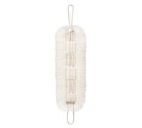 Shower Pouf Scrubber, Body Washcloth Combo, Suction Cup Towel with Gentle Texture, Sturdy and Quick Dry Material, Body Cleansing Tool for Skin, Deep Wash, Bathroom, Home, 5.51x19.29 Inches