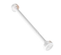 Shower Rod - Carbon Steel 55-75cm, Tension Rod, Adjustable Heavy Duty Design | No Drill Anti Rust Install System, Adjustable Curtain Rods, Bathroom Rods For Shower, Kitchen, Bedroom, Hotel, Apartment