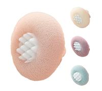 Shower Scrubber Ball - Sunflower Bath Ball | 4 Colors Exfoliation Body Scrubber Soften Skin for Women | Body Skin Massager for Kids Adults Sunflower Bath Balls | Sponge Bôdy Brush Scrubbers