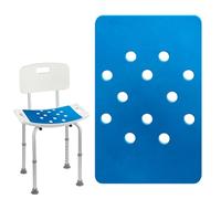 Shower Seat, Cushion Mat, Anti Skid Waterproof Pad, Soft Support Comfort, Hygiene Bench Insert for Senior, Elderly, Disabled, Personal, Bathroom, Home, Care, Routine, Safety, Wash Area, Daily Use