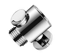 Shower Shut Off Valve, 0.79 Inches Flow Regulator with Precise Build, Sturdy Brass Control, Leakproof Restrictor with Modern Style, Water for Sprayer and Faucet Hose and Shower