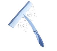 Shower Squeegee - 26CM Bathroom Glass Door Squeegee | Window Cleaning Scraper For Shower Doors Mirrors Tiles Car Wiņdoŵs | Flexible PP Water Blāde Home Cleaning Tool Streak Free Wiper