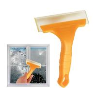 Shower Squeegee - Heavy Duty Window Scrubber | Multi-Purpose Squeegee for Window Glass Shower Door Car | Squeegee Water Stains Remover Tool for Bathroom Cars Living Room Shower Screen Wiper