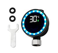 Shower Temperature Gauge - 3,66 x 2,72 Inches Waterproof Measuring Tool | LED Digital Display BathroomTemperature Gauge,for Shower, Bathroom, Faucet, Showerhead, Bathroom, Kitchen
