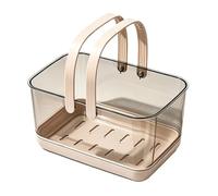 Shower Tote Clear - Large Capacity Storage Organizer Bin Home | Bathtub Basket | Clear Large Capacity Storage Organizer Bin | Portable Shower Tote | For Bath Bathtub Kitchen Apartment House
