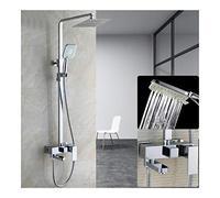 Showering e portatile Kit per la doccia Set di rubinetti per la doccia, set di rubinetti da doccia per bagno con patologie addominali con doccia da bagno spray portatile addominali Aqiong