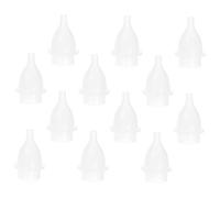 SHOWERORO 12 Pezzi Punte in Silicone Per Aspiratore Nasale Manuale Set Per Lavaggi Nasali Ragazzo Ragazza Ragazzo Ragazza