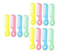 SHOWERORO 12pezzi Pettini Per Ragazzo Ragazza Combinazione Di Pettini Colorati Con Denti Rotondi Sicuri e Leggeri Per La Dei Del Ragazzo Ragazza Per Shower e Registri Per Ragazzo Ragazza