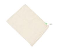 SHOWERORO 1pezzi Sacchetto Di Cotone Riutilizzabile Con Coulisse Per Verdure e Frutta Borsa Organizzatrice Lavabile Rete Per Conservare Alimenti Freschi e Sostenibile
