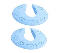 SHOWERORO 2 Pezzi Silicone Ragazzo Ragazza Fermaporta Porta Sicurezza Stanza Esci Urti Inceppamenti Impatti Materiali Ecologici Durevoli Impedire Efficacemente