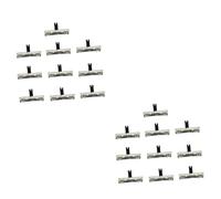 SHOWERORO 2 Set B50k 45 Mm Potenziometro A Scorrimento Mono Ohm Resistore Modulo Di Controllo 10 Pezzi * 2