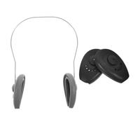 SHOWERORO 2pezzi Copriorecchie in Silicone Antiscivolo con Anello in Acciaio per Tintura Capelli Paraorecchie Morbidi Riutilizzabili per Protezione Orecchie in Salone e Uso Domestico Gancio