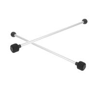 SHOWERORO 2pezzi Mazze Per Strumenti Percussione Mazze Double- Per Marimba e Tongue Drum Materiale Inossidabile e Design Elegante e Resistente Strumento Musicale Professionale Per Musicisti