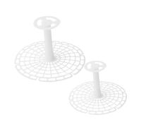 SHOWERORO 2pezzi Pressa per Sottaceti in Plastica per Barattoli di Fermentazione Piastra Pressa per Verdure per Casa Stabile e Riutilizzabile Include Grande Piccola Accessorio Fermentatori p