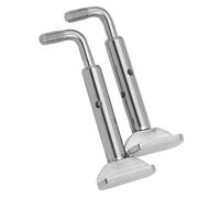 SHOWERORO 2pezzi Viti Per Poggia Violino Chiusura Rimovibile Per Comfort e Facile Accessori Musicali Essenziali