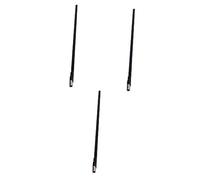 SHOWERORO 3pezzi Acciaio Truss Rod Per Chitarra Elettrica e Acustica Supporto Doppio Corso Nero Per Riparazioni e Creazioni Musicali