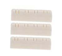 SHOWERORO 3pezzi Mandolino Supporto Osso Bovina Cuscini Superiori Per Chitarra Accessori Per Strumenti Musicali Colore Bianco