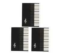 SHOWERORO 3pezzi Per Per Pianoforte Per Esercizi Per Chitarra Per Spartiti Musicali Pratico e Portatile Spessa e Scrittura Per Composizione Musicale e Appunti