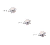 SHOWERORO 3pezzi Supporto Per Tom Da Pavimento Metallo Per Batteria Bracket Resistente Per Percussioni Facile Da Installare Compatibile Con Tom Drum e Rack Sostituzione Per Parti Danneggiate