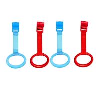 SHOWERORO 4 Pz assistente per la deambulazione del bambino anelli infantili auto lettino per bambini accessori per culla Accessorio per lettino anello di trazione per culla anello per culla