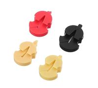 SHOWERORO 4pezzi Silenziatori Per Violino Gomma Flessibile Per Pratica Riduzione Volume Per Principianti e Musicisti Accessorio e Resistente Per Violino