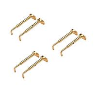 SHOWERORO 6 Pz vite della mentoniera Accessori per violino Viti per violino Viti per parti di violino vite per mentoniera per viola vite morsetto viola pinze per violino Golden