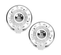 SHOWERORO Accordatore Cromatico A 13 Fori Chiave A 13 Diapason Realizzato in Metallo E Plastica Precisione Leggero E Compatto Adatto Per Chitarra Violino Basso E Altri Strumenti Musicali