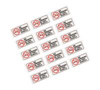 SHOWERORO Cartello Vietato Mangiare O Bere Per Auto Indicatore Di Divieto Di Adesivi Per Divieto Auto Cartello Vietato Fumare Promemoria Adesivo Fumare