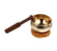 SHOWERORO Ciotola Di Tibetana Per Meditazione Ciotola Del Buddha Sonora in Accessorio Per Rilassamento e Guarigione Mentale e Spirituale Di Ciotole Per Yoga e Spiritualità