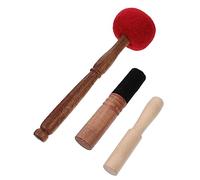 SHOWERORO Ciotola Tibetana Bacchetta in Legno Accessorio per Meditazione e Yoga Piccola Ciotola per Musicoterapia Strumento Musicale