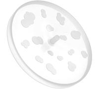 SHOWERORO Coperchio in Plastica per Ciotola Pieghevole Popcorn Microonde, Accessorio per Secchiello Funzione Termica e Facile da Trasportare