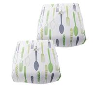 SHOWERORO Copertura per Fermentazione Pasta Madre 2 Pezzi e Alluminio Isolante Design Termico e Facile da Pulire per Cucina e Lievitazione in Inverno