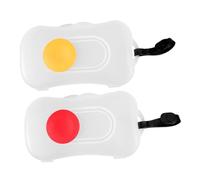 SHOWERORO Dispenser Di Salviette Portatile in Silicone E Pp Contenitore Per Salviette Da Viaggio Con Coperchio Per Ragazzo Ragazza E Ragazzo Ragazza Piccolo E Pratico