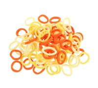 SHOWERORO Elastici per Chioma per Neonati e Piccoli Mini Elastici Morbidi ad Alta Elasticità Set da 100 Pezzi in Colori Misti per Acconciature Quotidiane e Code di Cavallo senza Danni
