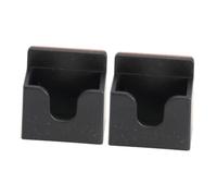 SHOWERORO Ganci per Microfono Cb 2 Pezzi Supporto Radio Clip Adesiva Compatibile per Microfono Radiomobile Veicolare Fissaggio Sicuro e Compatto per Autoradio e Ricetrasmittenti