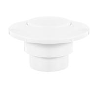 SHOWERORO Interruttore Aria per Smaltimento Rifiuti da Incasso in Plastica Bianca Pulsante Opaco, Reazione Veloce e Installazione Salvaspazio per Cucina
