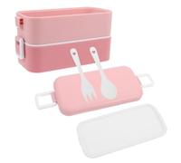 SHOWERORO Lunch Box Ermetico da 800ml in Pp con Scomparti Multipli, Contenitore per Pasti Riutilizzabile e Riscaldabile al Microonde per Meal Prep e Pasti On The Go