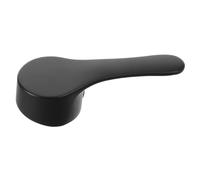 SHOWERORO Maniglia Nero Design Ergonomico in Metallo e Finitura Opaca Facile da Sostituire Compatibile Cartuccia da 35mm per Rubinetto Lavabo per Bagni Moderni