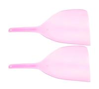 SHOWERORO Maschere Protettive con Manico Confortevole 2 Pezzi in Pp per Protezione P rosa per Viso da Salone di Bellezza e Utilizzo in Salone di Bellezza