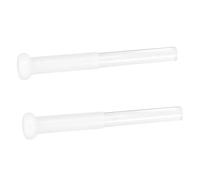 SHOWERORO Mazzuolo per Ciotola Tibetana in Acrilico 2 Pezzi Rivestimento in Gomma, Bacchette per Percussione Campana Sonora, Accessori per Yoga e Terapia del Suono, Miglior Attrito