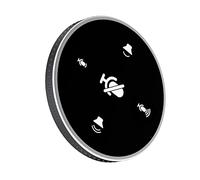 SHOWERORO Microfono Usb Desktop Omnidirezionalper Conferenze Streaming e Voce Compatibile Con Laptop e Computer Design Semplice e Leggero Facile Da Usare Per Riunioni e Giochi