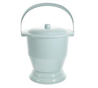 SHOWERORO Orinatoio Portatile con Coperchio e Manico in Plastica Pp, Vasetto per Uso Notturno Multifunzione per Adulti, Contenitore Urina Spesso e Resistente per Uso Domestico